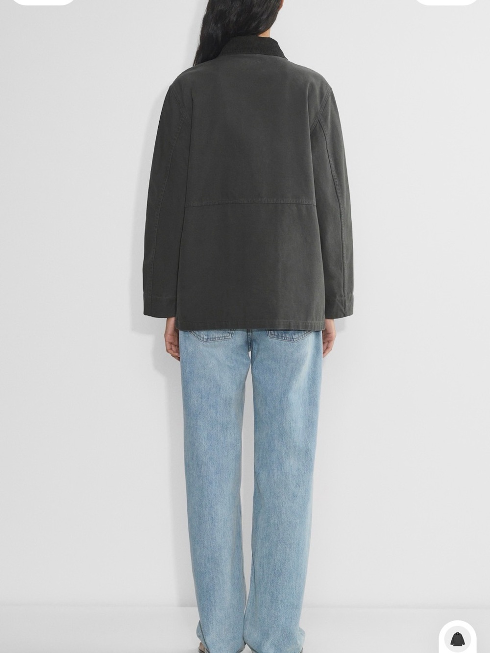 Aritzia Edison Chore Jacket - charcoal - Picture 3 of 9